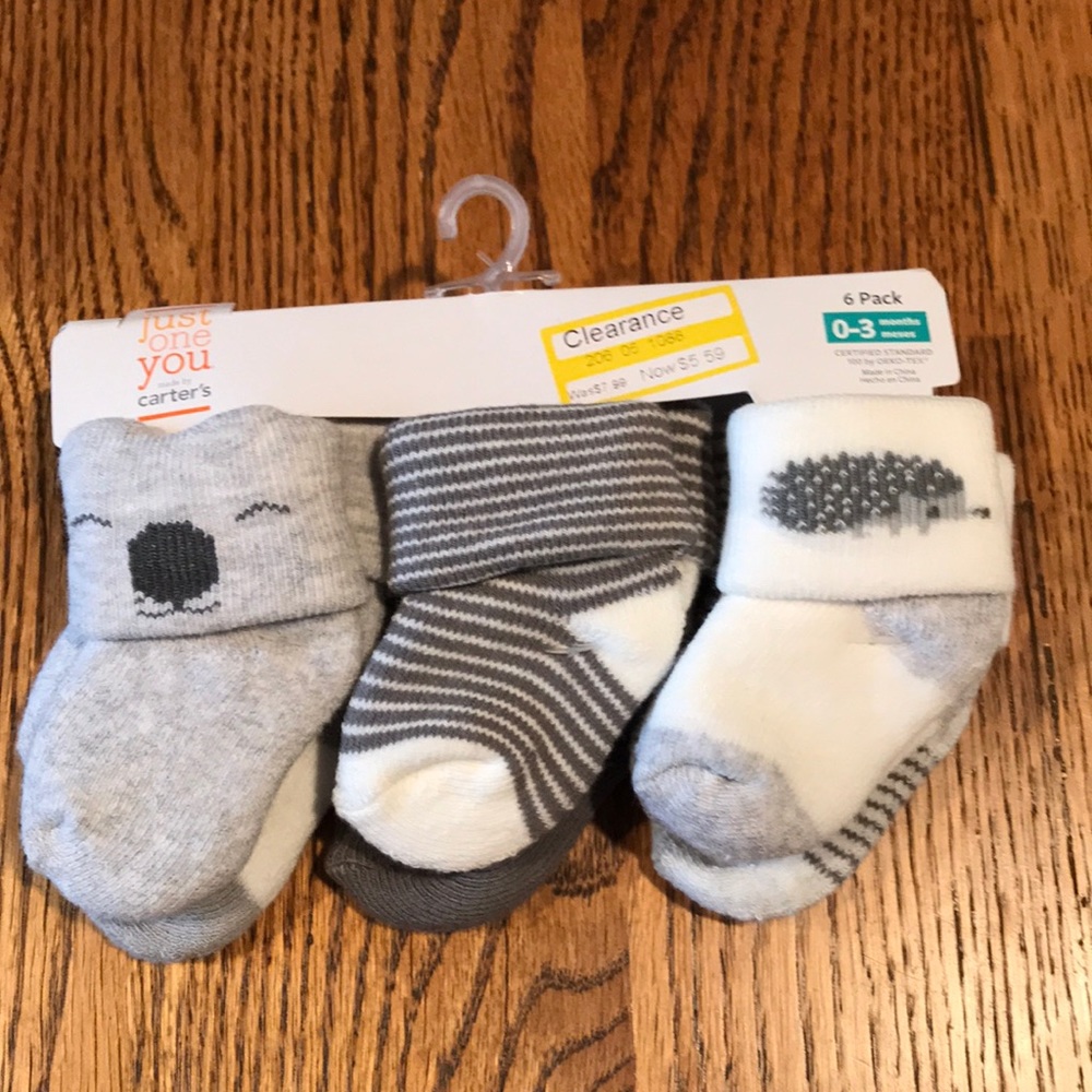 Just One You 3 pairs of socks